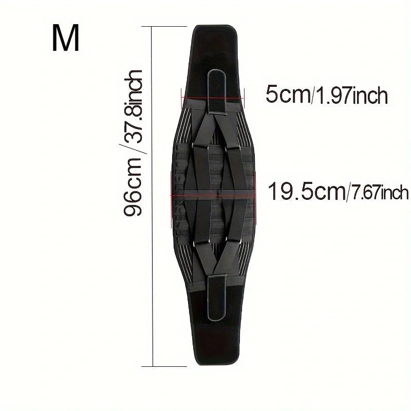 Back Brace Waist Belt Lower Back Pain Relief Breathable Anti-skid Spine Lumbar Support Belt
