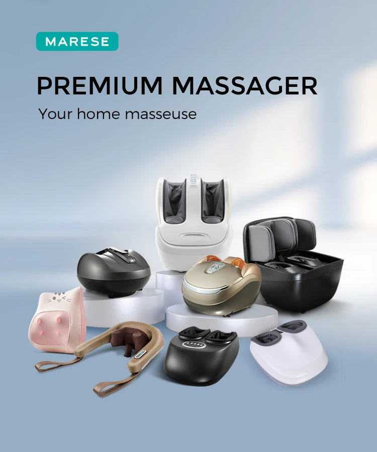 Electric Calf and Foot Massage Machine Vibration Shiatsu Air Compression Massager