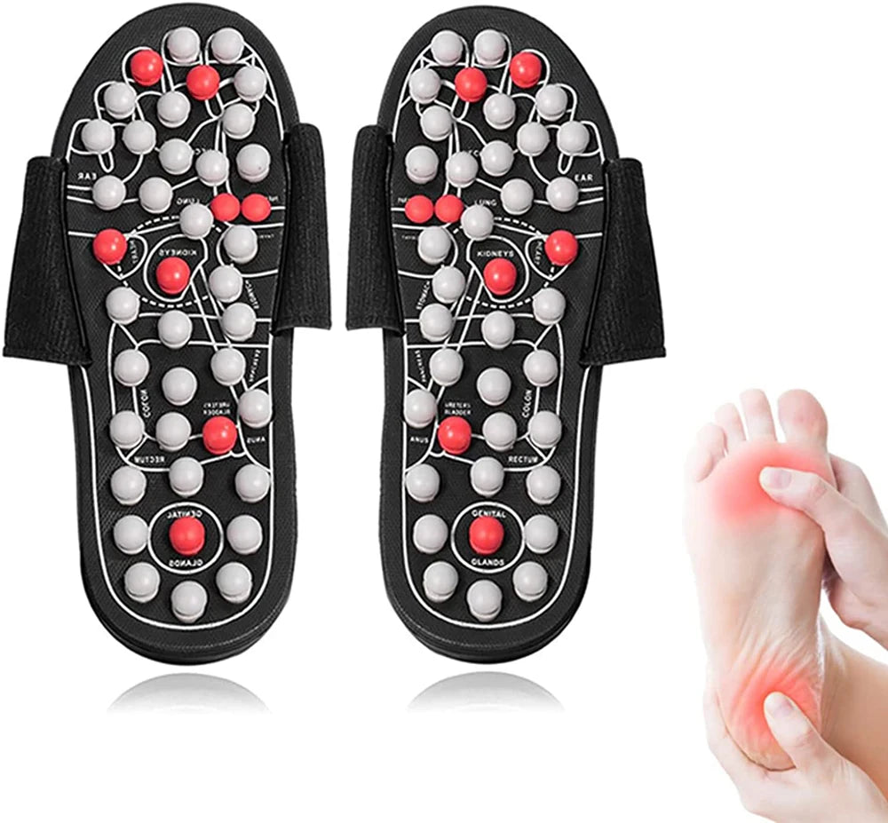 Acupressure Massage Slippers, Foot Massager for Foot Care Reflexology Sandals