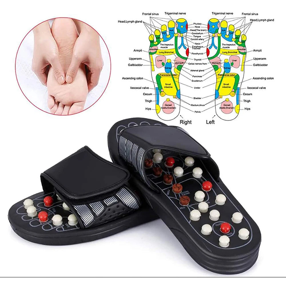 Acupressure Massage Slippers, Foot Massager for Foot Care Reflexology Sandals