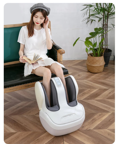 Electric Calf and Foot Massage Machine Vibration Shiatsu Air Compression Massager