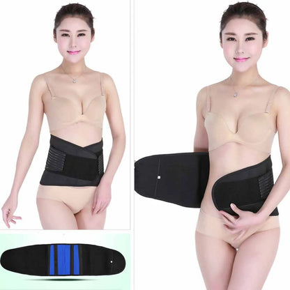 Adjustable Neoprene Double Pull Lumbar Support Lower Back Pain Relief Waist Band