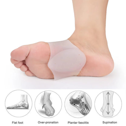 Arch Support Brace Non-Slip Sole Foot Arch Support Plantar Absorb Shock Cushion