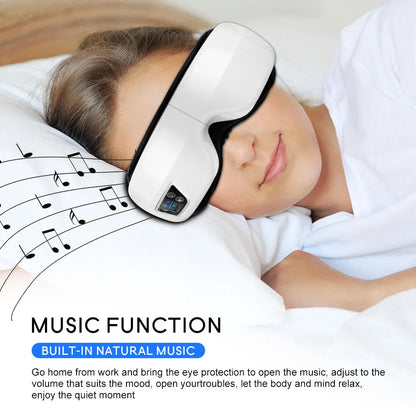 Eye Massager 6D Smart Airbag Vibration Bluetooth Eye Care Instrument