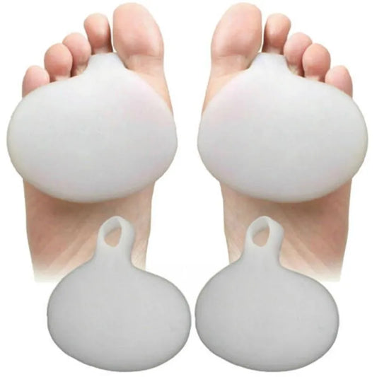 2Pcs Gel Pad For Sensitive Feet Silicone Gel Metatarsal Pads for Shoes Sore Foot Care