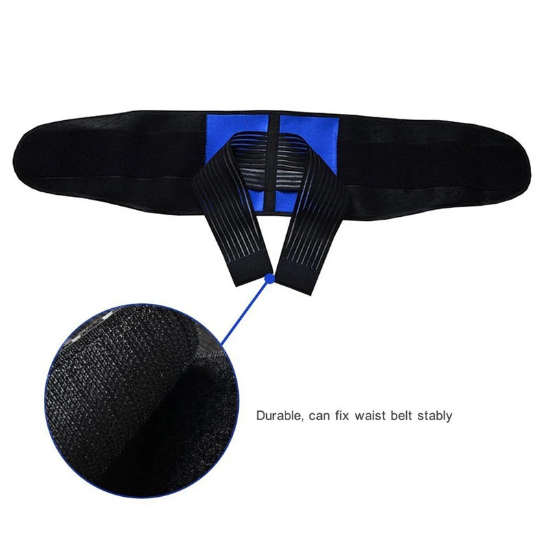 Adjustable Neoprene Double Pull Lumbar Support Lower Back Pain Relief Waist Band