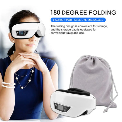 Eye Massager 6D Smart Airbag Vibration Bluetooth Eye Care Instrument