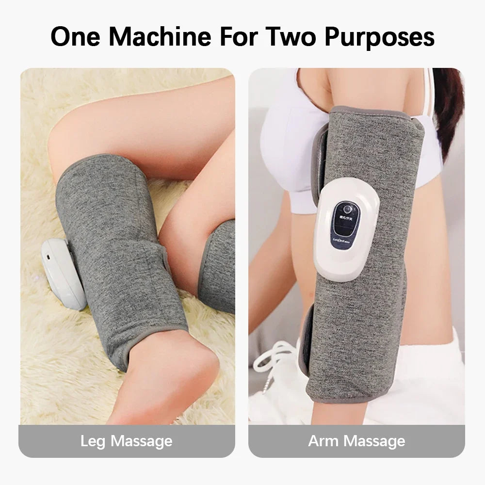 Smart Leg Massage 3 Modes Vibration Wireless Leg Air Compression Massager