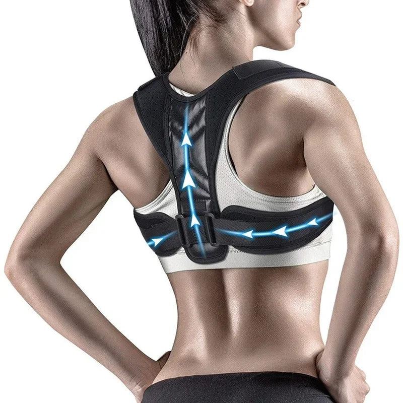 Adjustable Back Shoulder Posture Corrector Belt Spine Support, Reshape Your Body