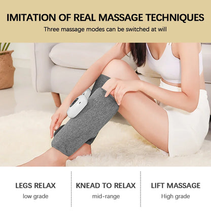 Smart Leg Massage 3 Modes Vibration Wireless Leg Air Compression Massager