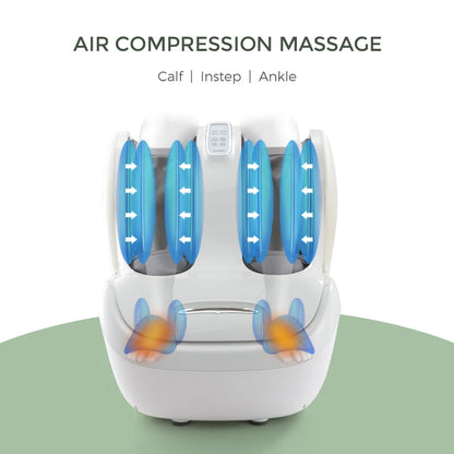 Electric Calf and Foot Massage Machine Vibration Shiatsu Air Compression Massager