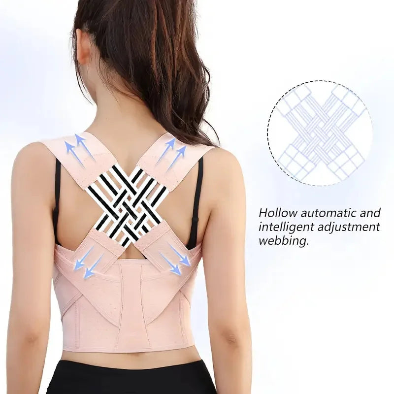 Posture Corrector for Women and Men, Adjustable Shoulder Posture Brace, Back Straightener