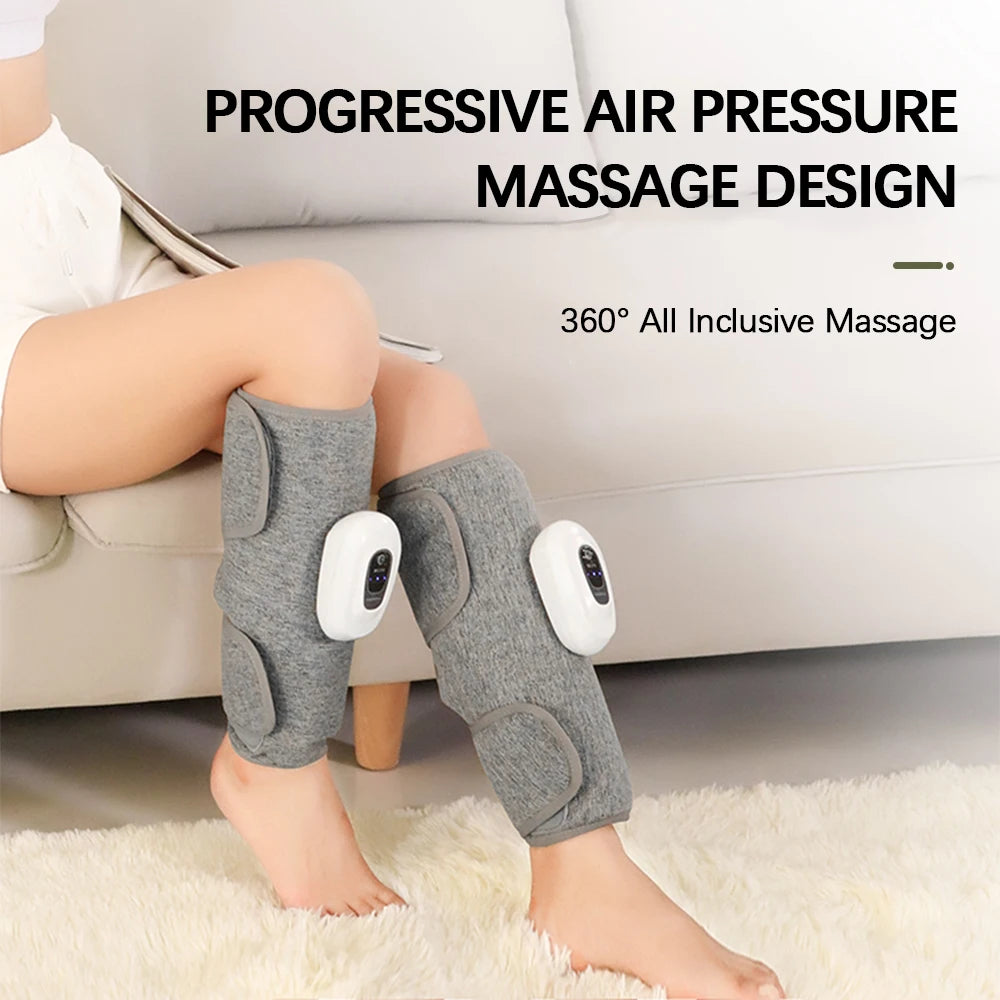 Smart Leg Massage 3 Modes Vibration Wireless Leg Air Compression Massager