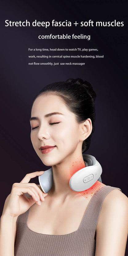 Smart Neck Massage Instrument Portable Shoulder Neck Massage Relieve Pain Muscle