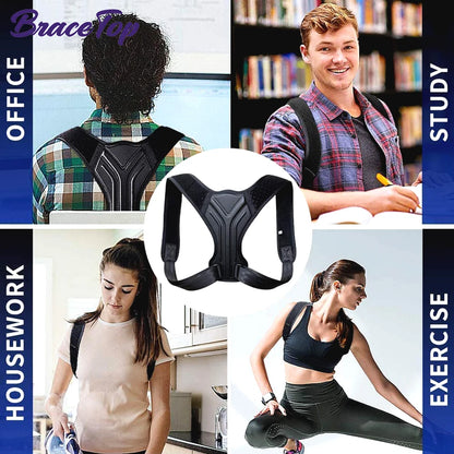 Adjustable Back Shoulder Posture Corrector Belt Clavicle Spine Support Reshape Your Body