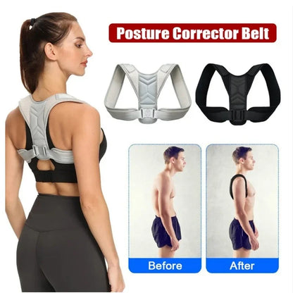 Adjustable Back Shoulder Posture Corrector Belt Spine Support, Reshape Your Body