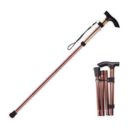 Multifunction Walking Stick Trekking Pole Telescopic Folding Hiking Stick Walking Cane