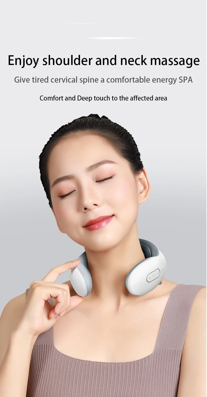 Smart Neck Massage Instrument Portable Shoulder Neck Massage Relieve Pain Muscle