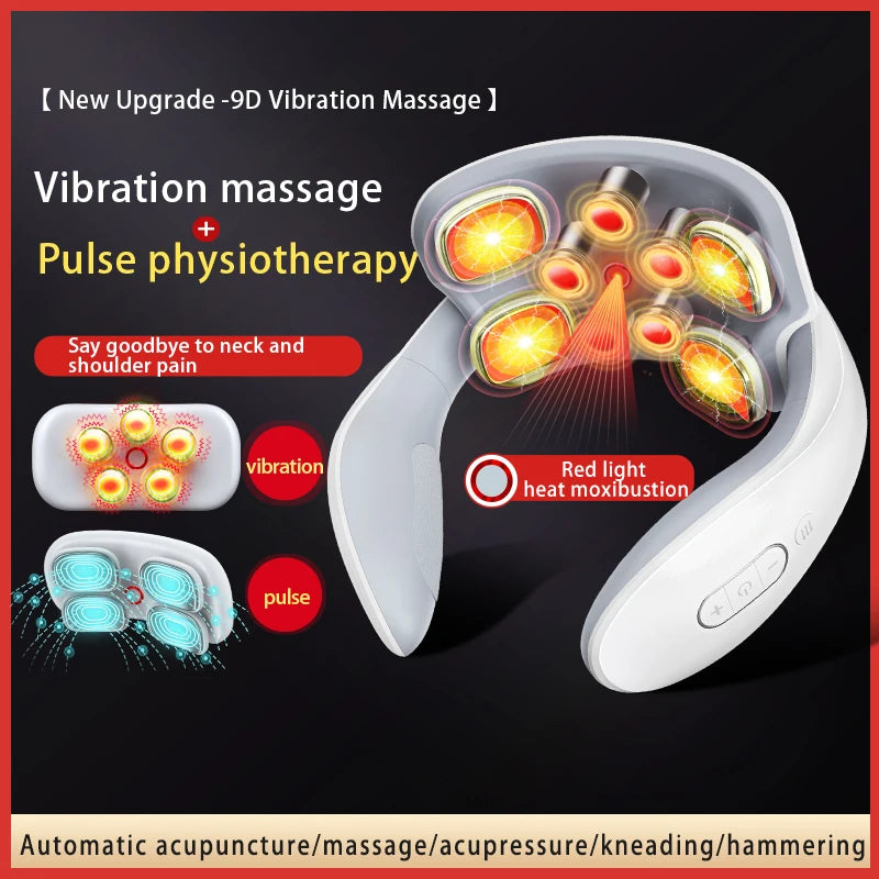 Smart Neck Massage Instrument Portable Shoulder Neck Massage Relieve Pain Muscle