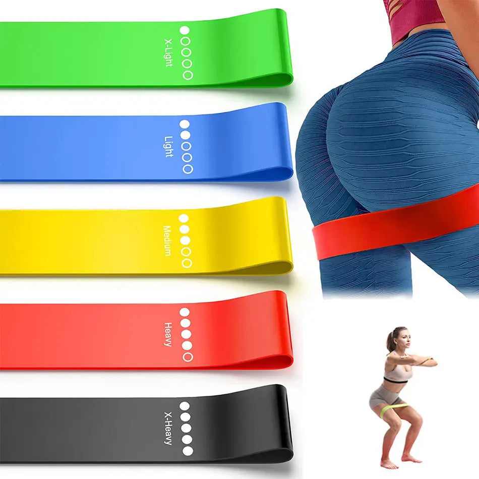 Fitness Elastic Resistance Bands Home Training Yoga Sport Resistance Bands