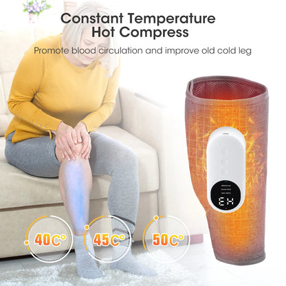 Smart Leg Massage 3 Modes Vibration Wireless Leg Air Compression Massager