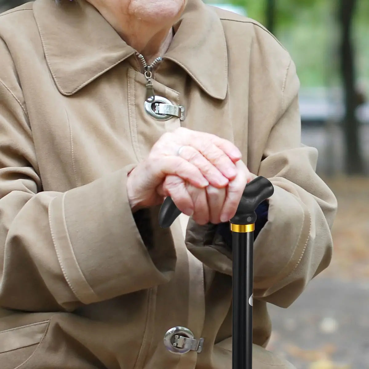 Adjustable Folding Walking Cane: Reliable Support for Every Step