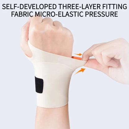 Adjustable Thin Compression Wrist Guard Sprain Wrist Brace Exercise Safety Support