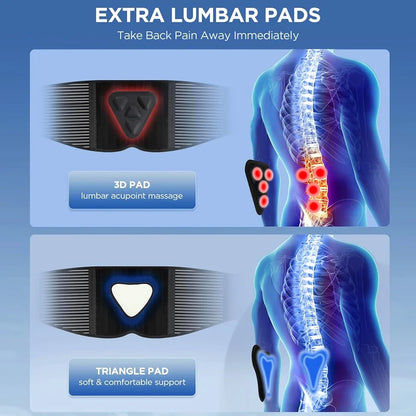 Back Brace for Lower Back Pain Relief, Lumbar Support for Herniated Disc, Sciatica, Scoliosis