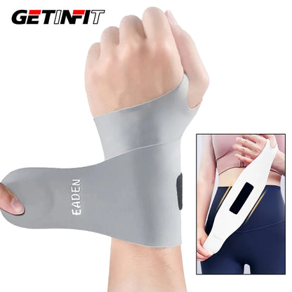 Adjustable Thin Compression Wrist Guard Sprain Wrist Brace Exercise Safety Support