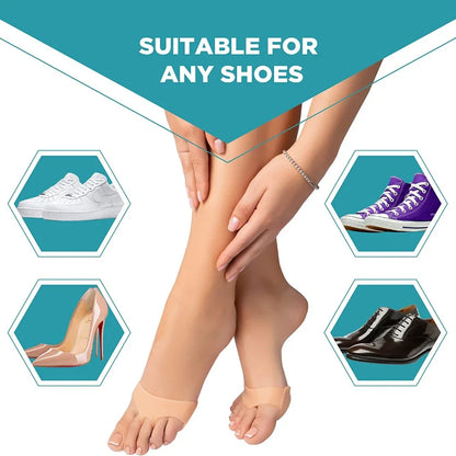 Silicone Metatarsal Pads Toe Separator Pain Relief Foot Pads Orthotics Foot Massage Insoles